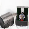 Black Leather Timepiece Travel Box